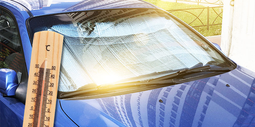 Zaščita vozila pred soncem